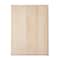 6 Pack: 16&#x22; Basswood Rectangle Plaque by Make Market&#xAE;
